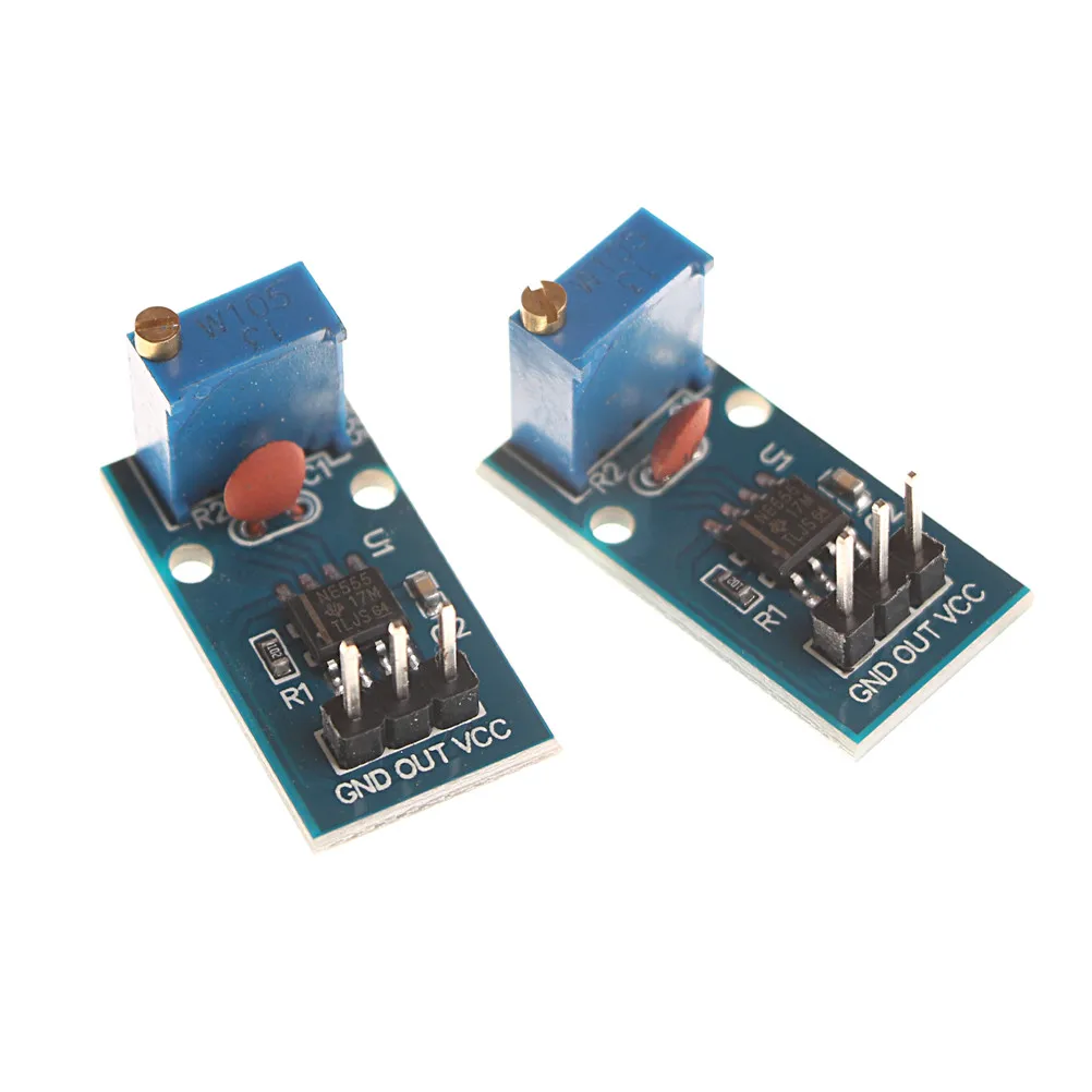 2pcs 5V-12V Adjustable Pulse Generator Module NE555 Frequency For Arduino New | Измерительные инструменты