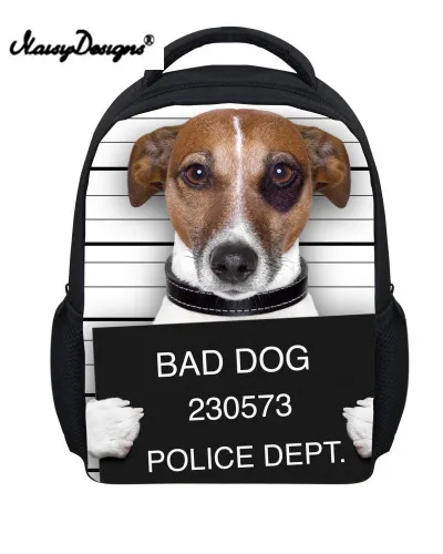 Крутой Детский рюкзак с принтом Bad Dog школьный детский животным для маленьких