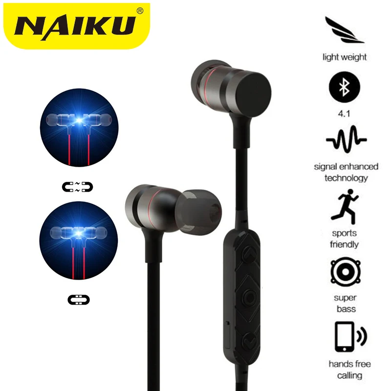 Новый Bluetooth наушники Беспроводной вкладыши Шум снижение с микрофоном устойчивое