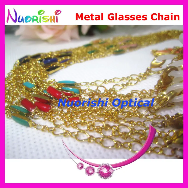 6pcs Beautiful Metal Sunglasses Eyewear Glasses Spectacle Sungass Eyeglasses Cord Chain Strap Lanyard free shipping L530 | Аксессуары