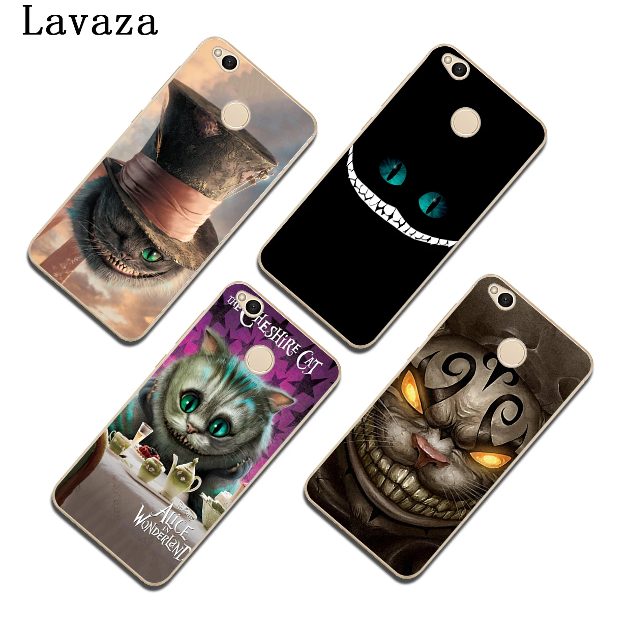 Чехол для телефона Lavaza Alice in Wonderland чеширский Xiaomi MI 10 9 9T CC9 CC9E A3 Pro 8 SE A2 Lite A1 6 pocophone f1