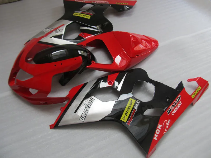 Комплект обтекателей для мотоцикла GSXR600 750 K4 04 05 GSXR 600 GSXR750 2004 2005 ABS красный