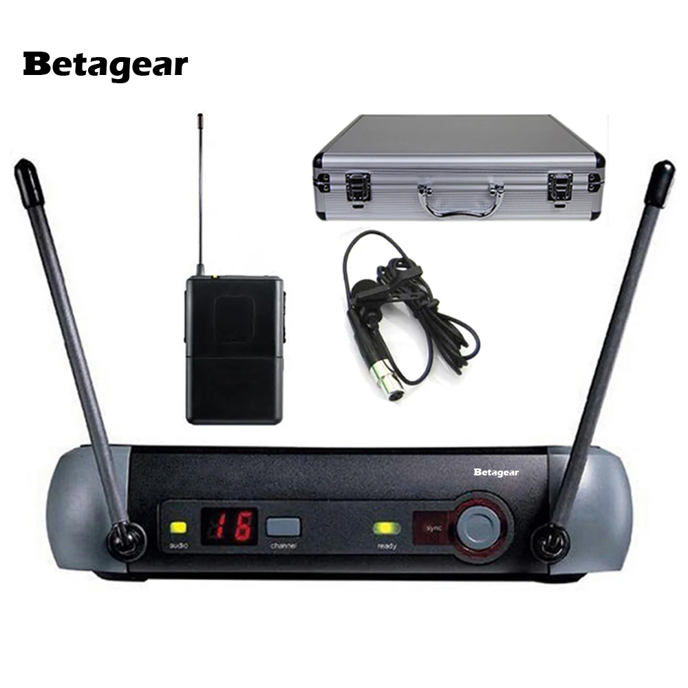 Betagear PXG14 петличный нагрудный микрофон профессиональный Беспроводная караоке