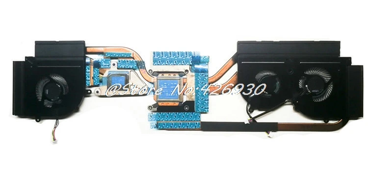 CPU GPU вентилятор и радиатор для MSI GS65 8SG RTX2060 2070MaxQ 2080MaxQ GS65VR BS5005HS U2F1 U2L1 16Q1