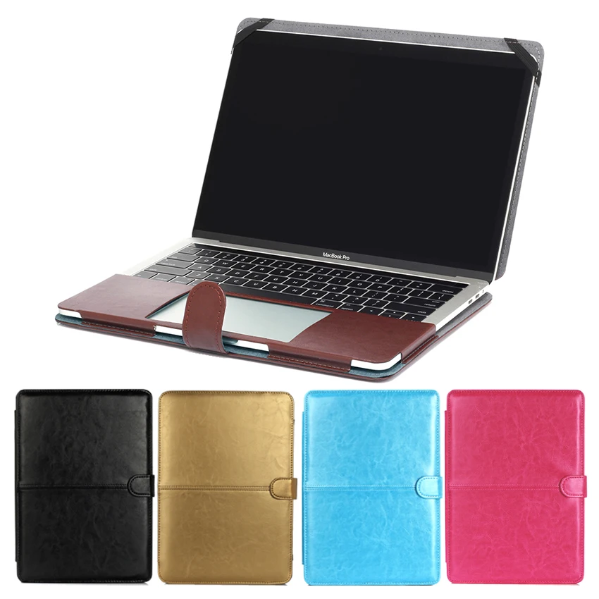 GOOYIYO- кожаный чехол для ноутбука Macbook Air 13 компьютерная защитная оболочка для Mac Pro retina 13 15 крышка
