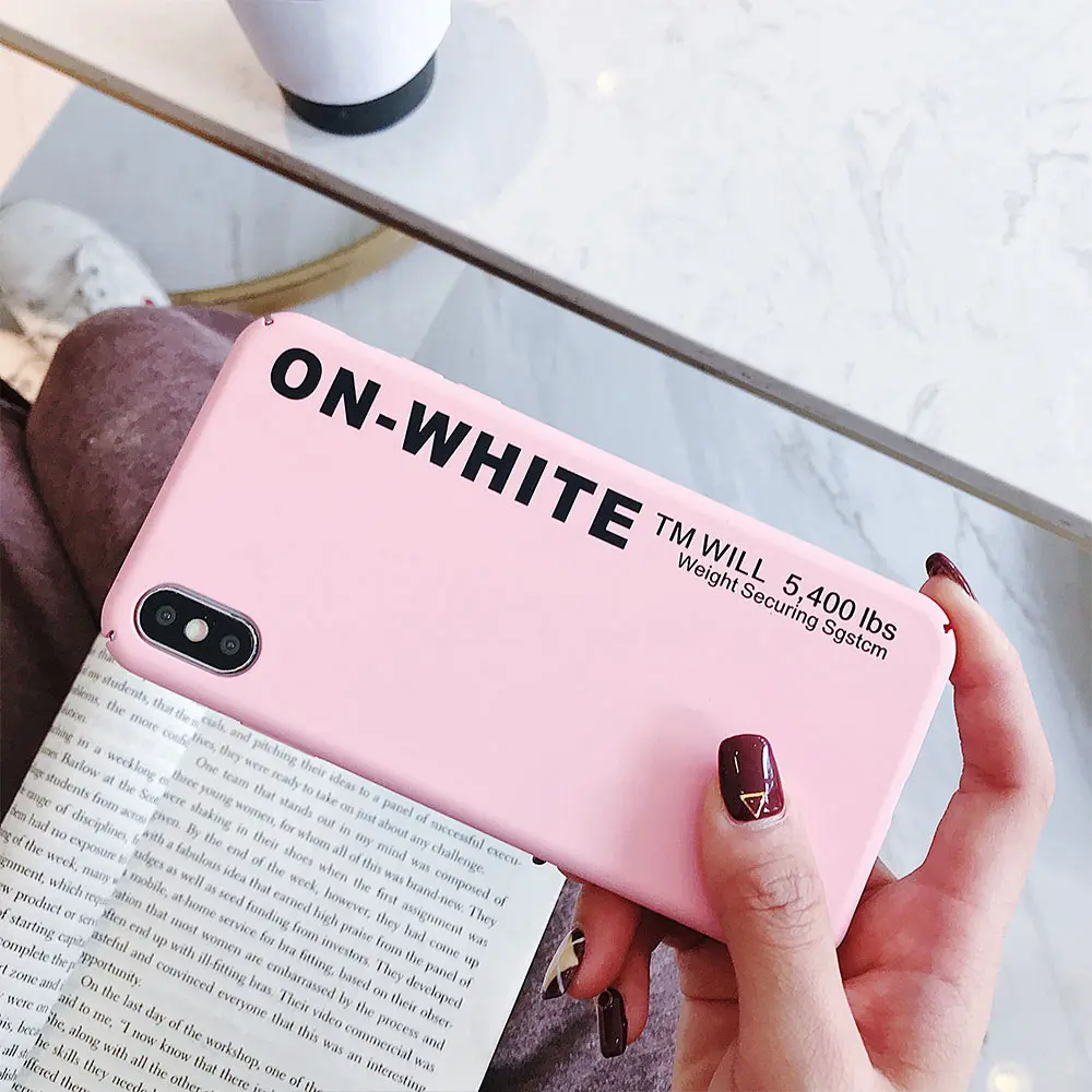 KISSCASE Phone Case For Xiaomi Redmi Note 7 GO Letter Hard PC Back Cover Mi 9 8 A2 Lite 6 Pro Fundas Capa |