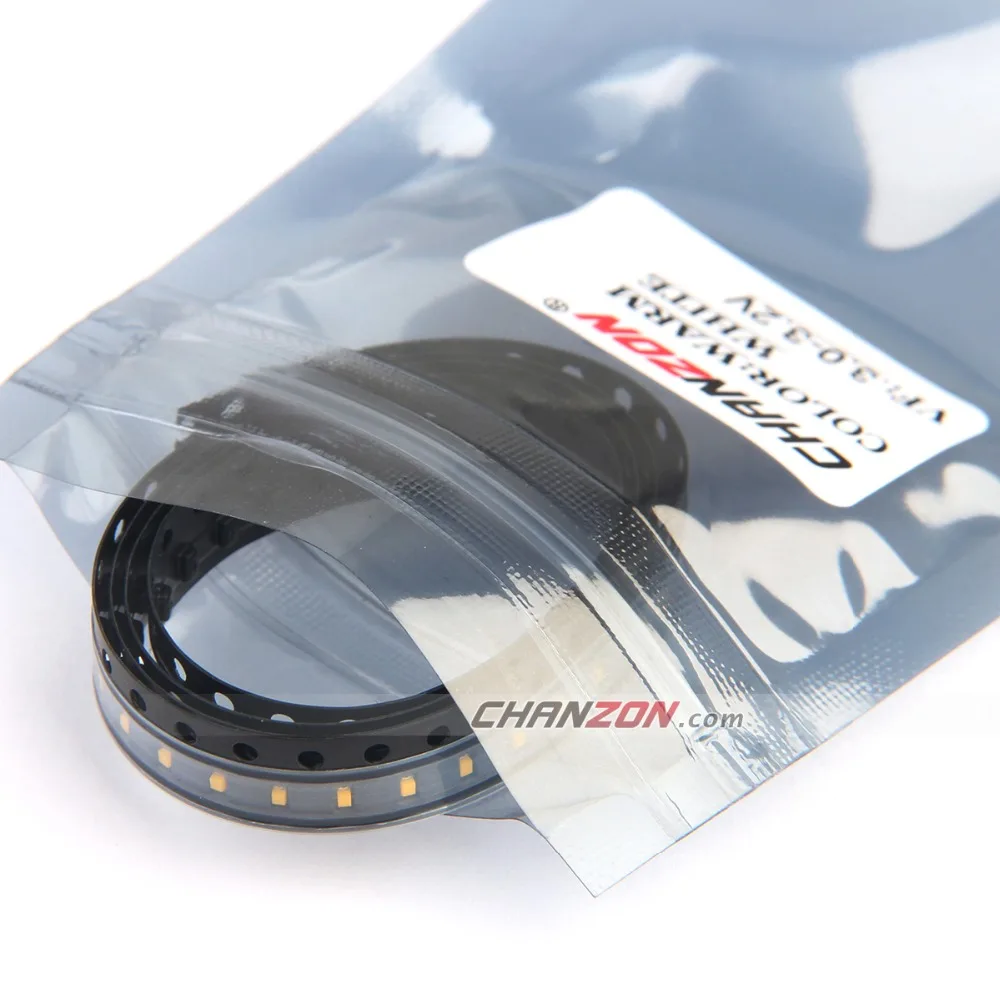 Светодиодная лампа бусина SMD SMT теплый белый свет 20 мА постоянный ток 3 в 100 шт. 0603
