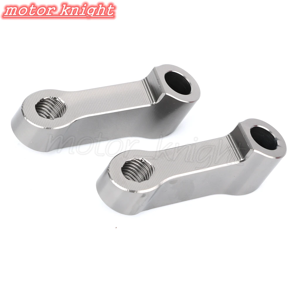 2 шт. черные зеркальные Адаптеры 10 мм для установки на переносице 400 650 800 C50 M50 S40 S50