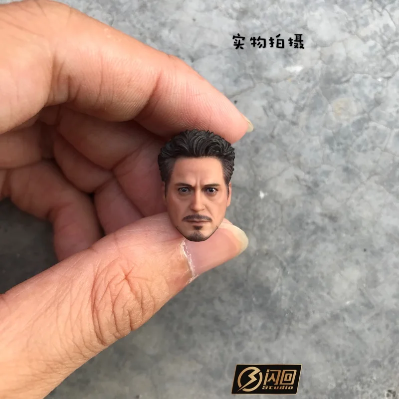 TONY SHF Estartek Flashback 1/12 Человек-паук Капитан Америка Бэтмен Супермен голова лепить для " MEZCO Фигурка DIY - Цвет: TONY SHF