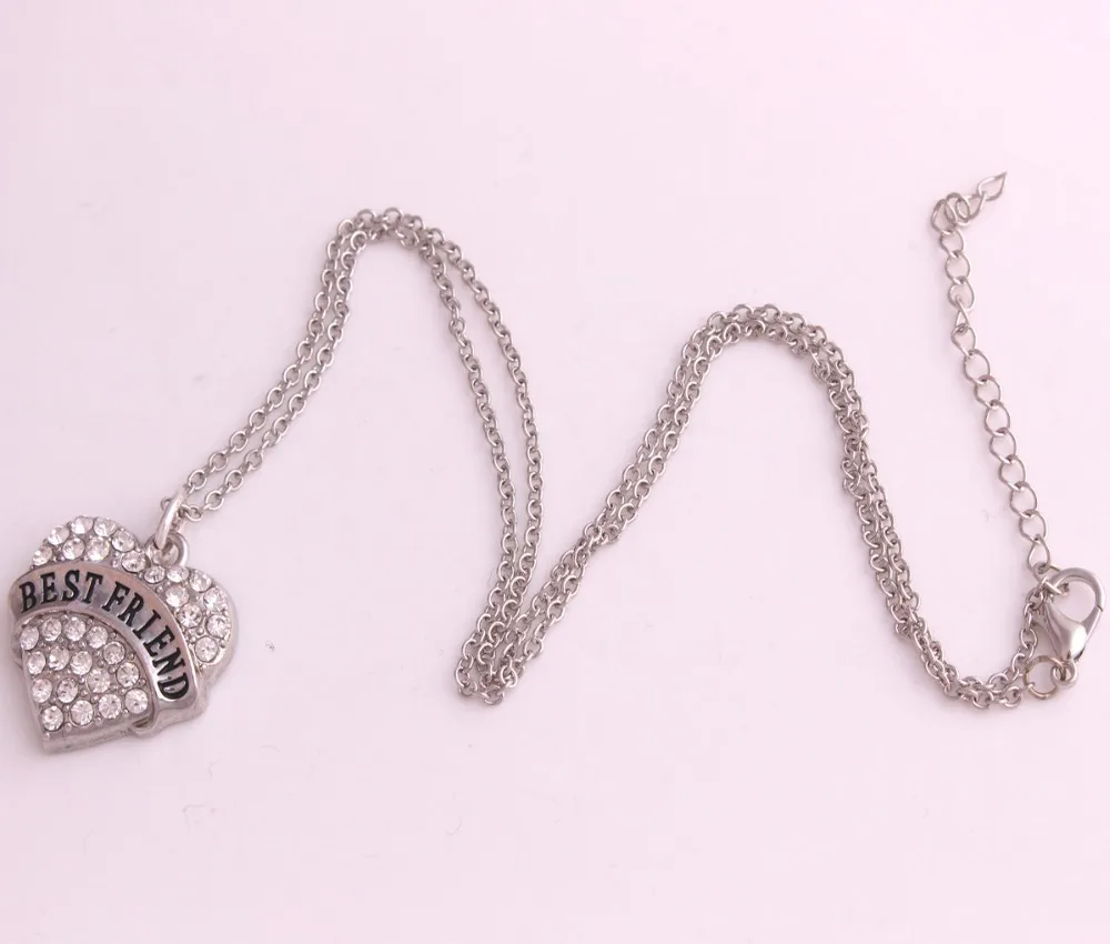 Best Friends Forever Necklaces Friendship Heart Charm Pendent Gift for Girls | Necklace
