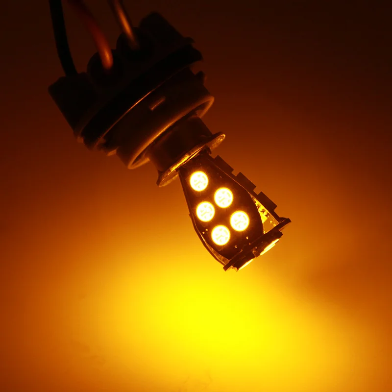 2 шт. 1156 BAY15S P21W 5050 SMD 18 LED Автомобильный указатель поворота Canbus без ошибок