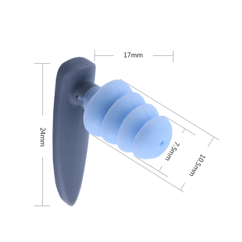 Aquatic Waterproof Pool Swimming Women Men Adult Kids Ear Plug Soft Silicone Reusable Ergonomic Small Anti-fall Outdoor Summer | Спорт и