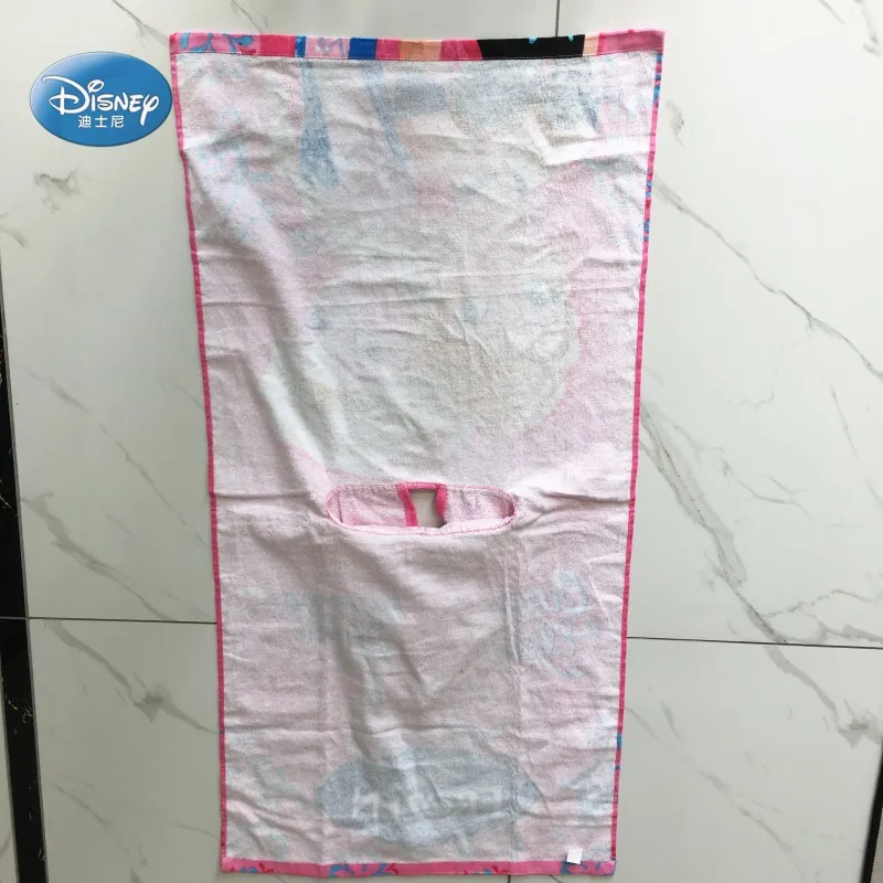 Полотенце Disney Mc Queen из 100% хлопка с капюшоном для девочек 0 3 лет банное пляжное