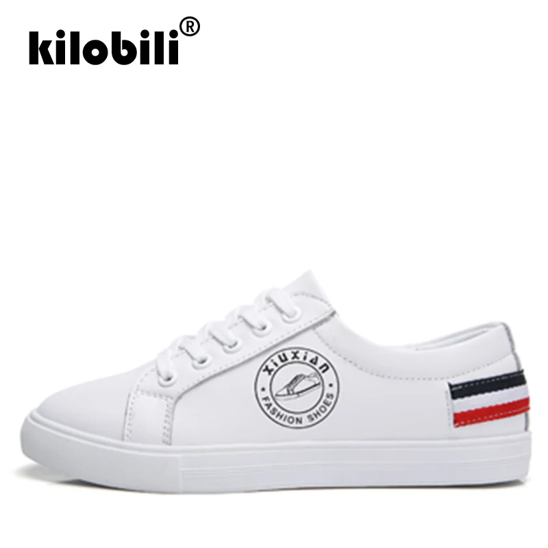 Kilobili/2019 г. весенние женские кроссовки Женская обувь без каблуков на шнуровке