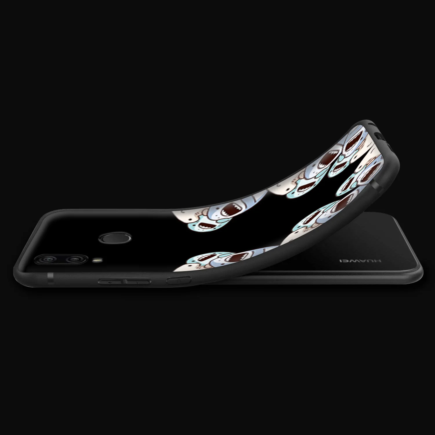 Чехол Lavaza с изображением большой белой акулы для Huawei P30 P20 P10 P9 P8 Mate 20 10 Pro Lite P Smart 2017 |