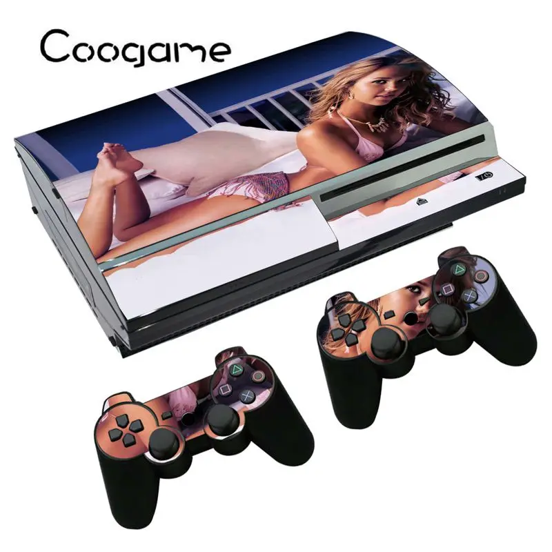 Пикантные женские виниловые наклейки для Sony PS3 жира скины консоли PS Playstation 3