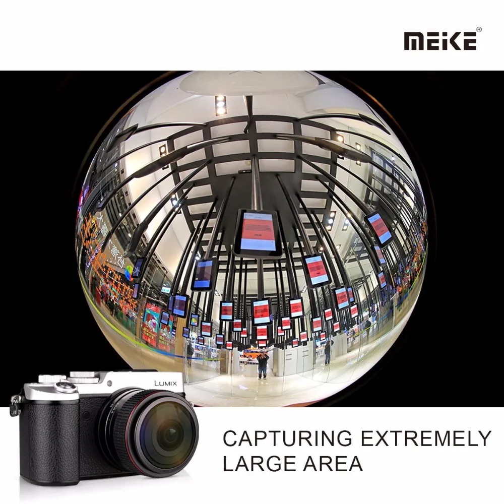 Meike MK 6 5 мм f2.0 Круглый Объектив рыбий глаз для фотоаппаратов Olympus Panasonic Micro 4/3|lens for
