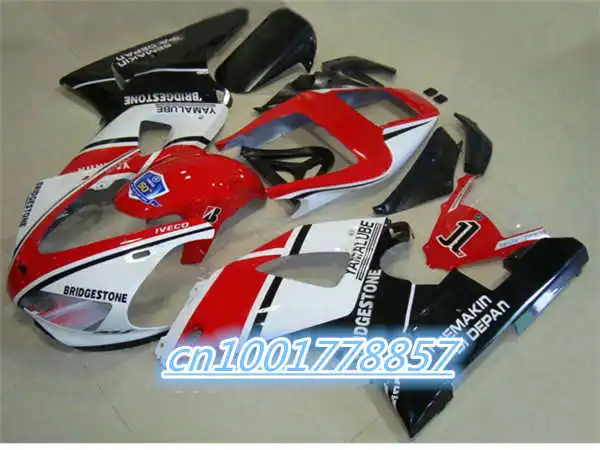 

Горячая продажа красный белый черный обтекатели для YZF 1000 R1 98 99 YZF-R1 1998 1999 ABS обтекатель комплект обтекателя кузова синий белый обтекатель