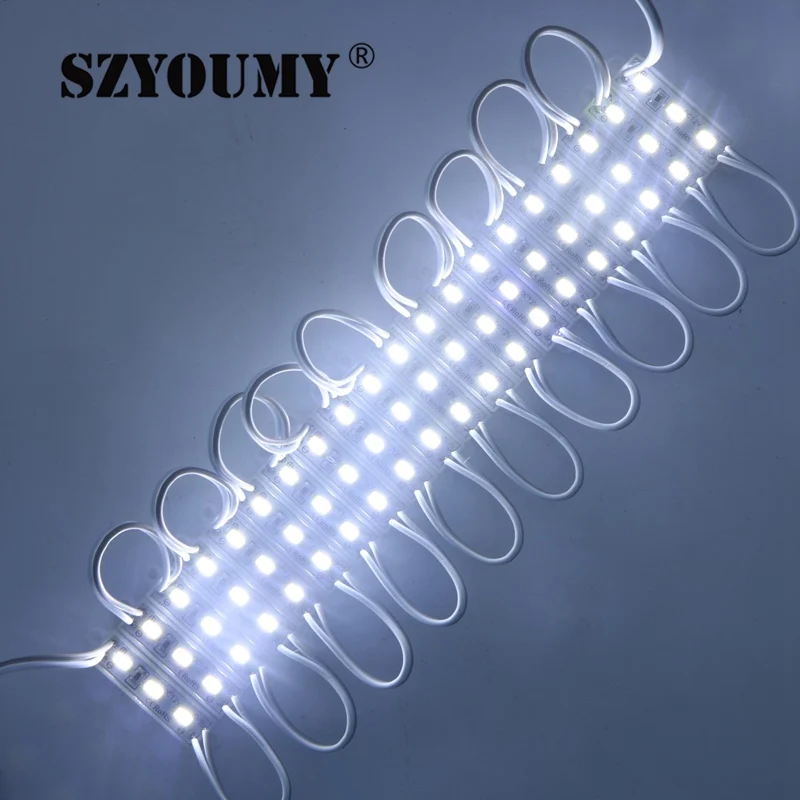 SZYOUMY супер яркий 5630 SMD теплый белый светодиодный пиксельный модуль света 3