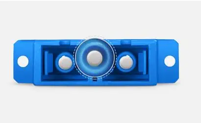 Одномодовый дуплексный пластиковый оптоволоконный адаптер FirstFiber SC/UPC К