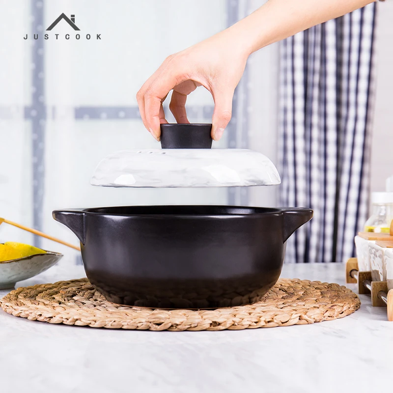 Корейская японская кастрюля суповый горшок огнеупорный суп рисовая посуда для