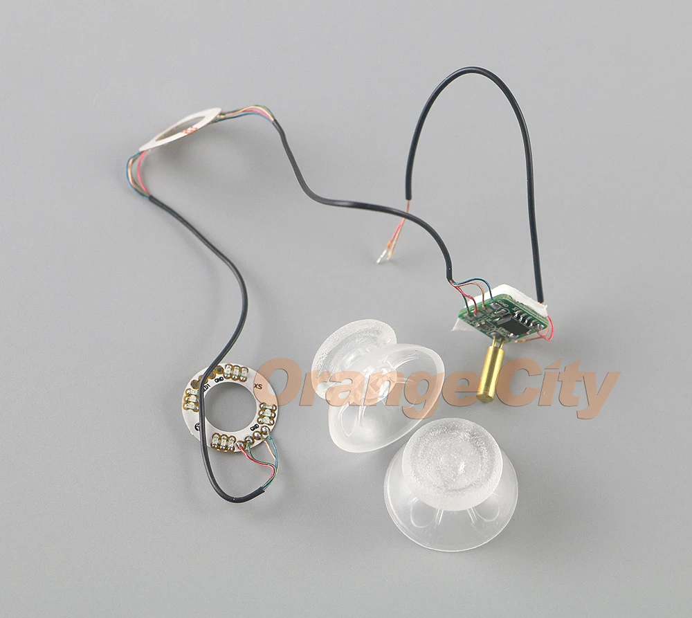 ChengChengDianWan ThumbSticks светодиодный светильник вверх Mod с прозрачным колпачок для