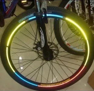 

Useful Hot Polyethylene Terephthalate Wheel Sticker Reflective Rim Stripe Tape Bike Motorcycle Car