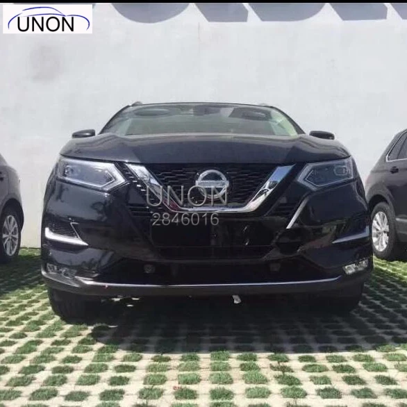 Накладка на передний бампер из нержавеющей стали для Nissan Qashqai 2018 2019|Хромирование|