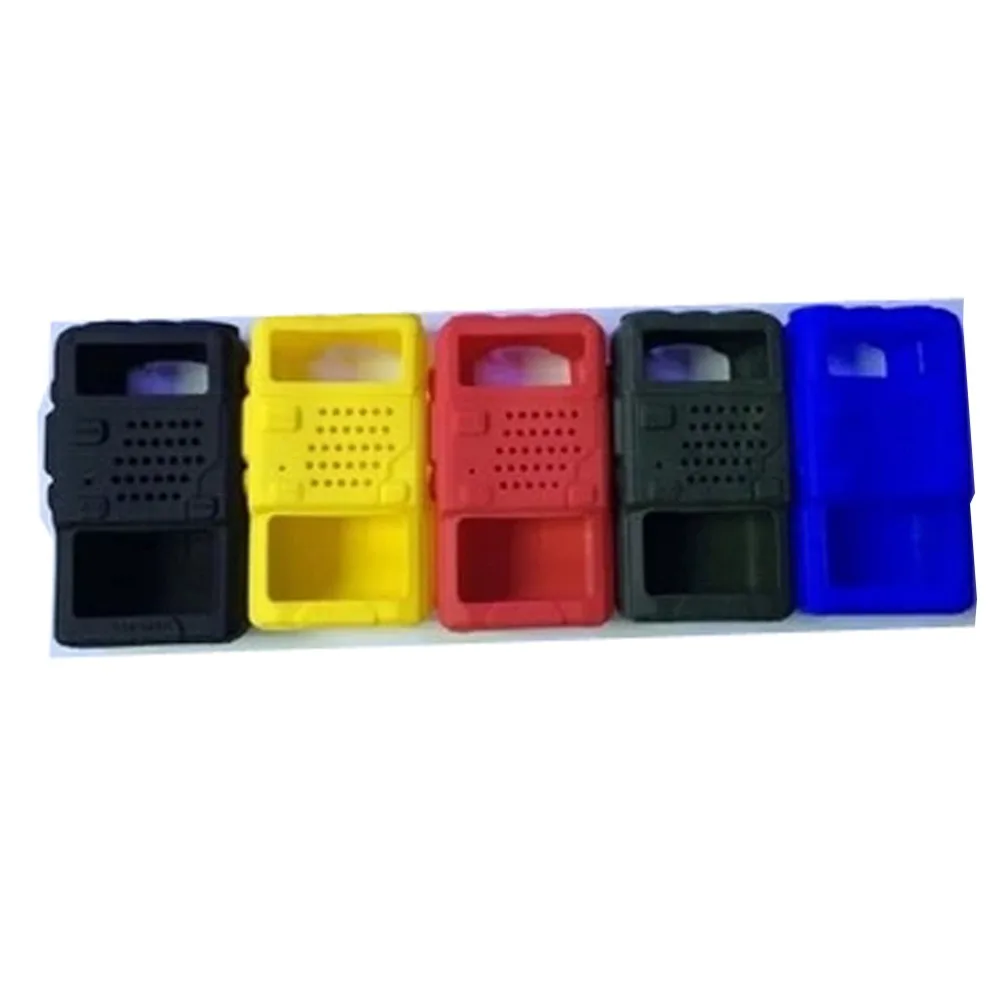 Рация baofeng чехол для uv 5r 5 цветов 5rc резиновый цветной чехол|baofeng uv-5r case|uv-5r casewalkie talkie