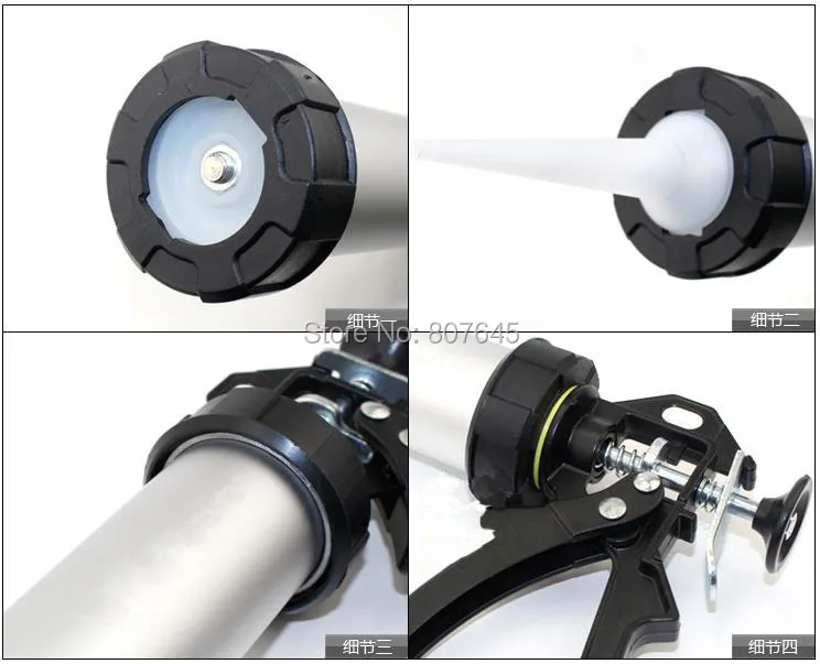 9 &quotрасчеканки алюминиевая трубка Heavy Duty Пистолет Скелет пистолет Картридж |