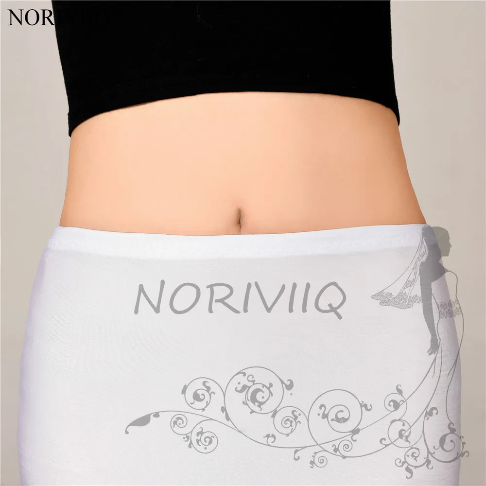 Лидер продаж 3 Обручи Белый Нижние юбки Нижняя h половина скольжения рыбий хвост