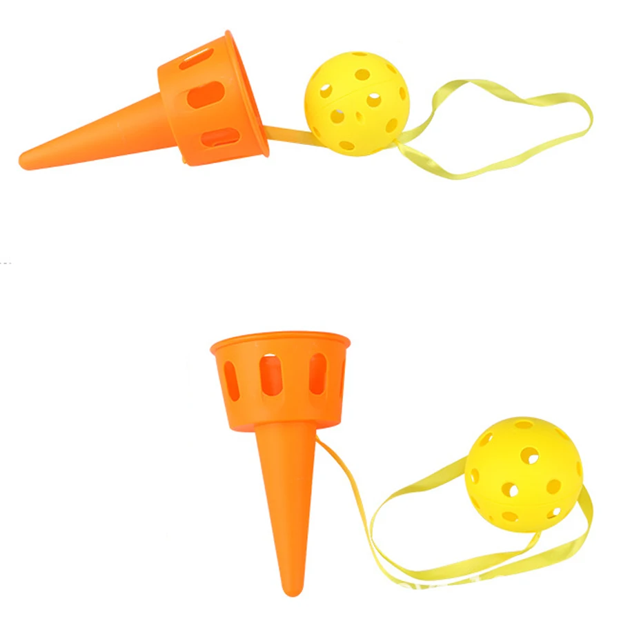 Дети начать поезд Kendama координата ловить мяч веселье наружные спортивные игрушки