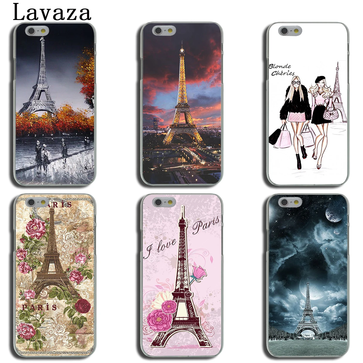 Lavaza Франция Париж Эйфелева башня модный жесткий чехол для телефона iPhone XR X XS 11 Pro Max
