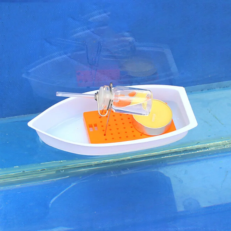 Свеча Powered пароходе науки гаджет Обучающие игрушки Физика Эксперимент 15*8 см |