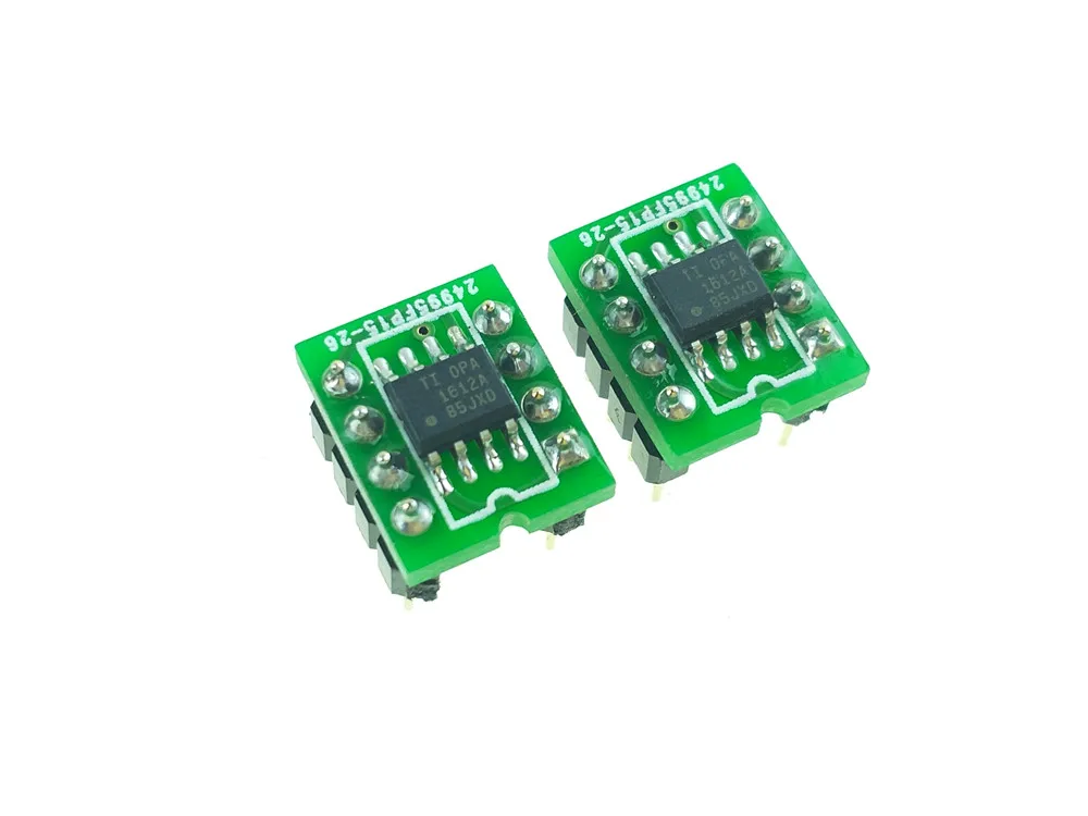 OPA1612 OPA1612AID opa1612A оригинальная Улучшенная op amps ES9038 ES9038q2m AK4497 DAC 2 шт.|Усилители