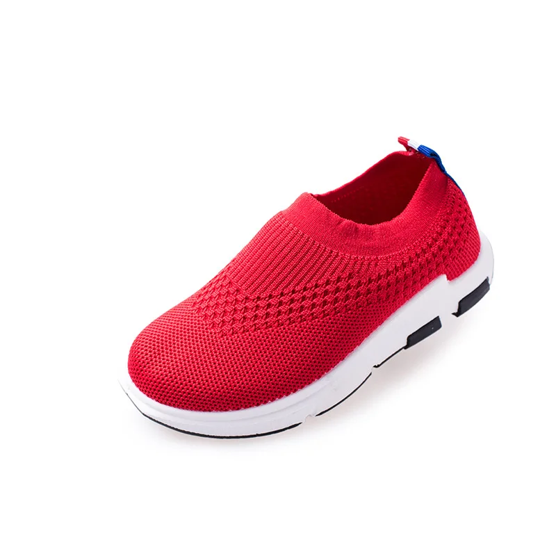 Hot-Sale 2018 Autumn Summer Children Fly Weave Sports Shoes Girl Knit Soft Sole Leisure Socks Sneakers | Детская одежда и обувь