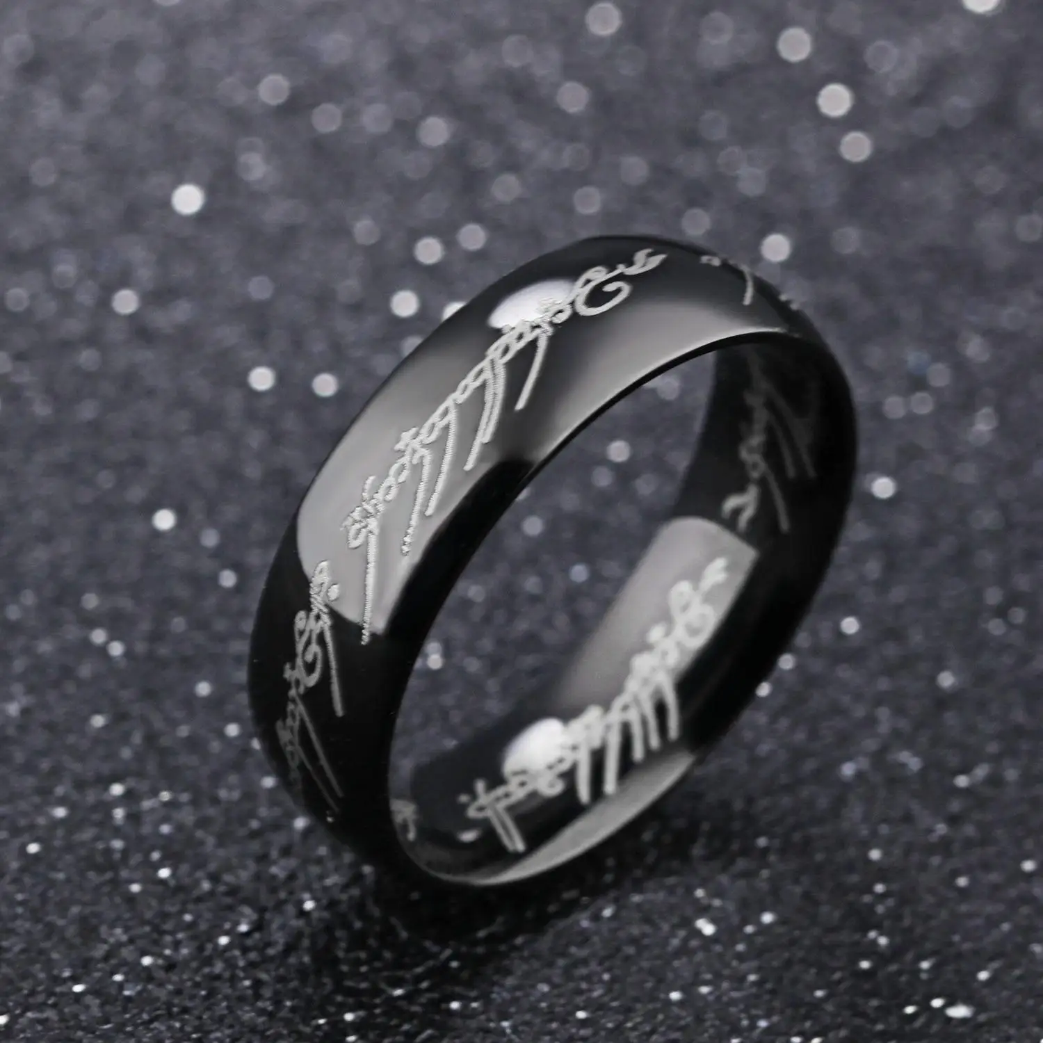 Sangdo кольца модные титановые стальные черные украшения для мужчин|black jewelry|jewelry for