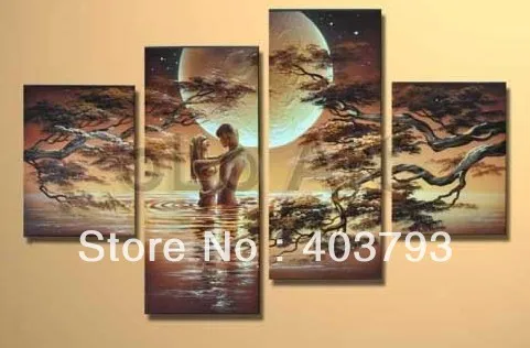 Современный абстрактный огромный Фотофон на холсте красивый африканский