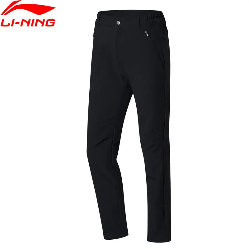Li-Ning Women Outdoor Quick Dry Pants Regular Fit 91%Polyester 9%Spandex Elastic LiNing Sports Trousers AEKN018 COND18 | Спорт и