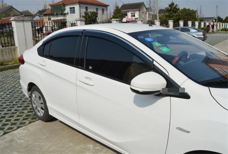 Для окна Honda CITY козырек вентиляционных оттенков защита от солнца и дождя для