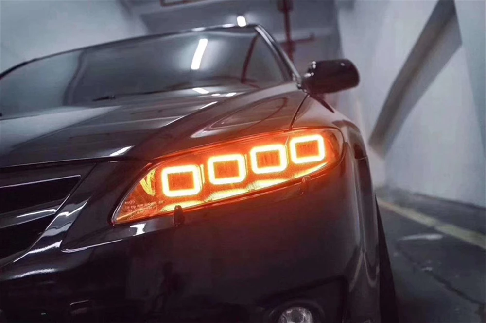 Стайлинга автомобилей фара для Mazda 6 фары 2004-2012 Mazda6 все светодиодный задний фонарь