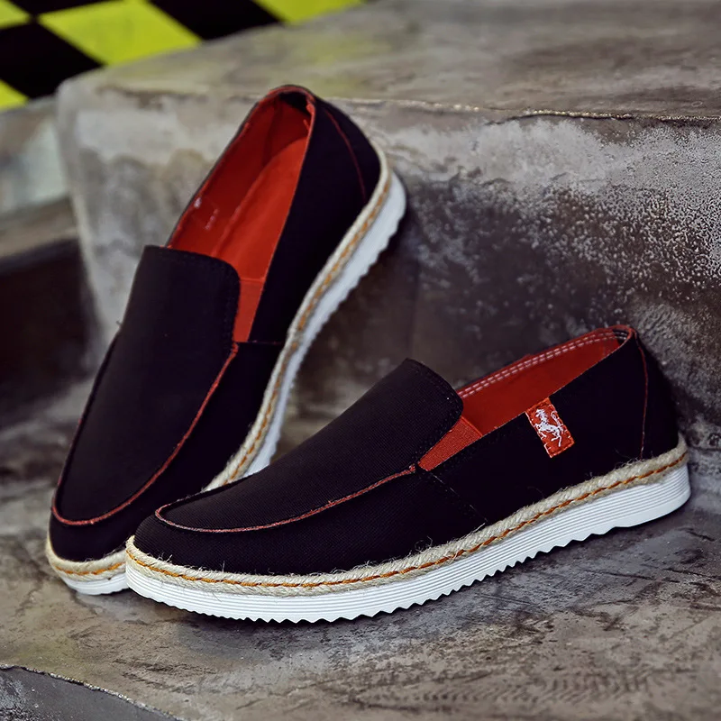 Мужская обувь хомбре мужская продаж мужской вскользь эспадрильи холст свет 2016