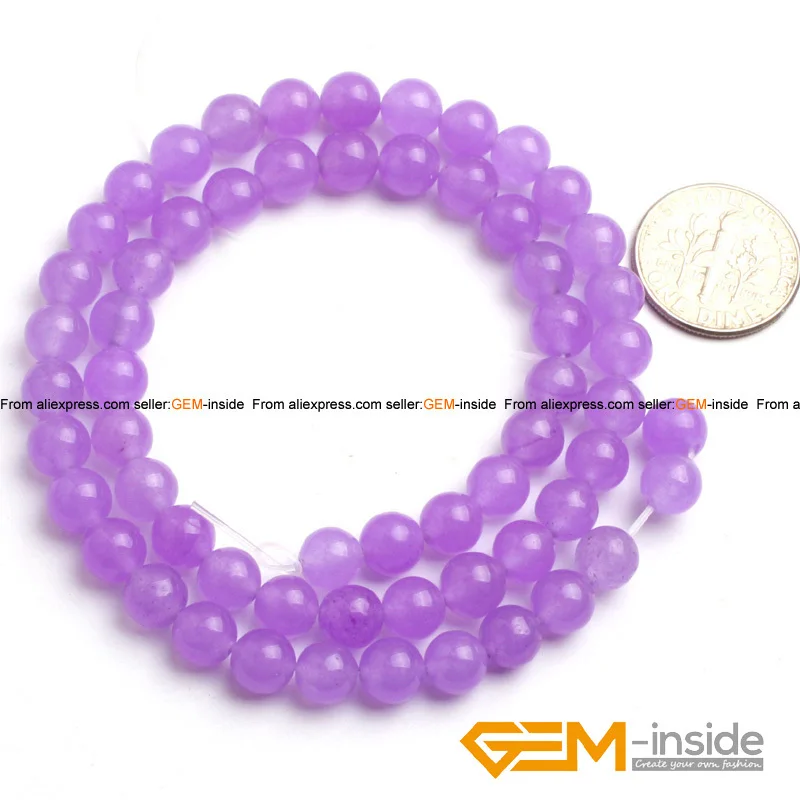 Бусины из нефрита женские круглые модные ювелирные украшения бисера сделай сам