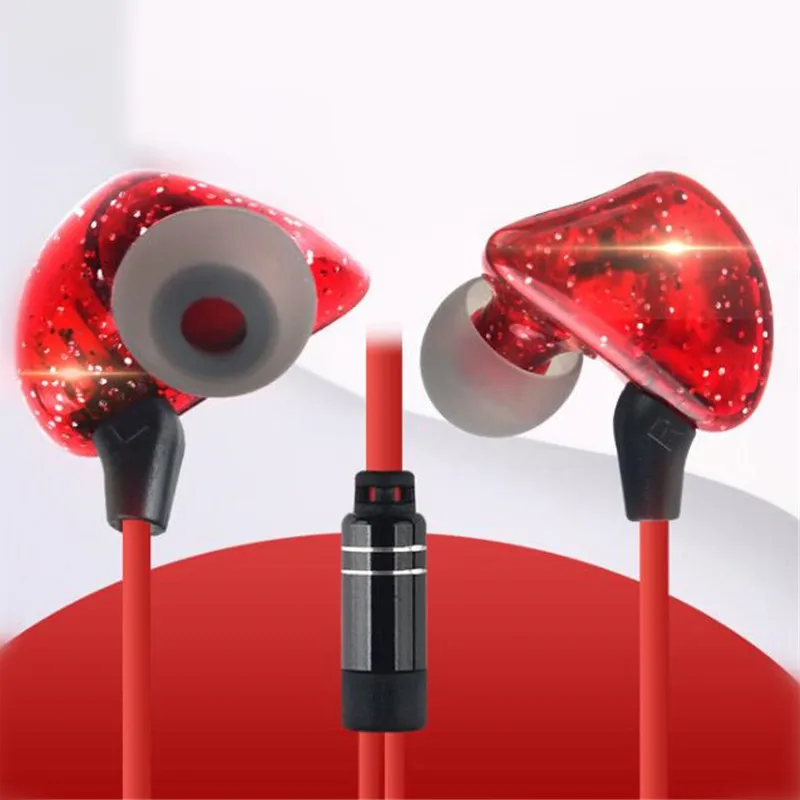 Наушники вкладыши цветная гарнитура Hi Fi наушники басовые для телефона из ТПЭ