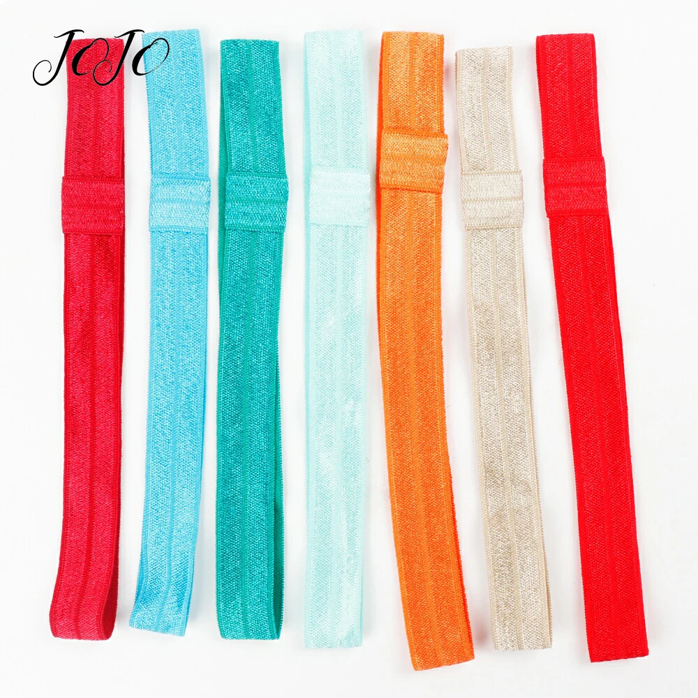 

JOJO BOWS 40pcs Solid Sideband Ribbon For Needlework DIY Handmade Bag Material Craft Supplies Gift Card Box Wrapping Accessory