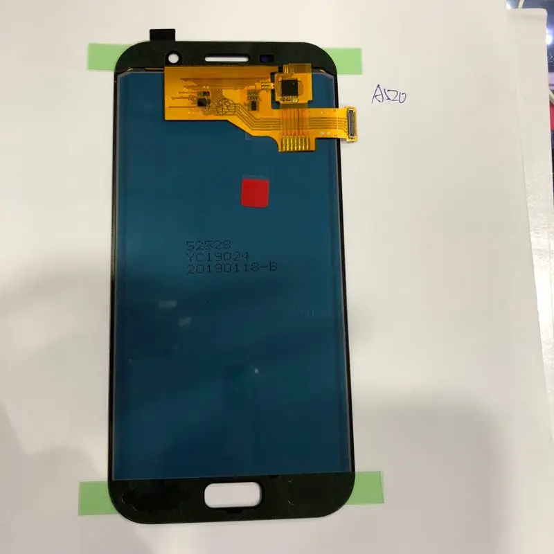 ЖК дисплей с регулируемой яркостью для SAMSUNG GALAXY A5 2017 цифровым преобразователем A520
