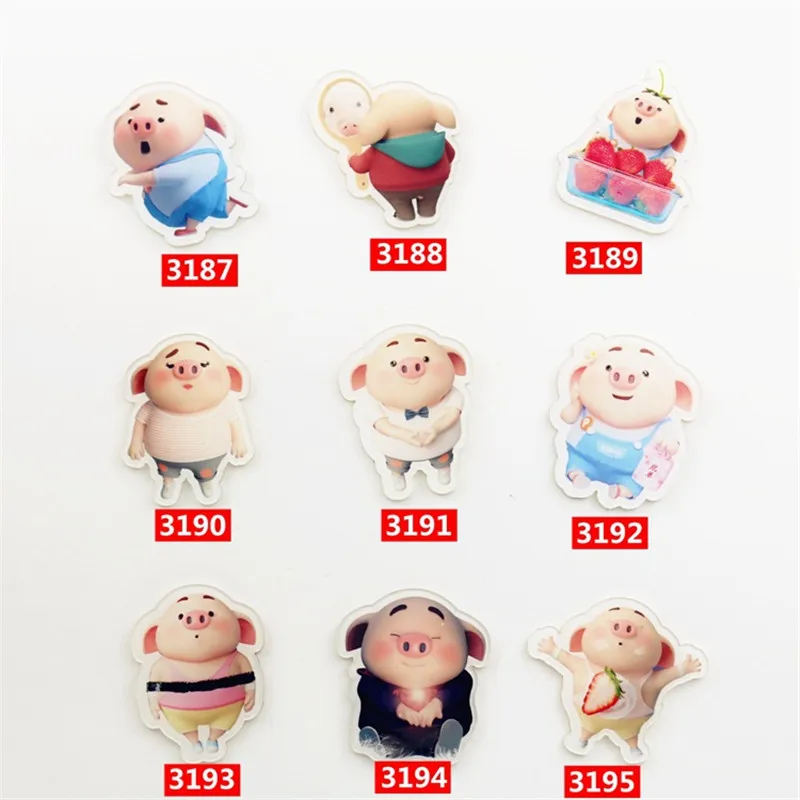Набор в одном нижнее детское белье с рисунком значков на булавке Kawaii значок Bacges