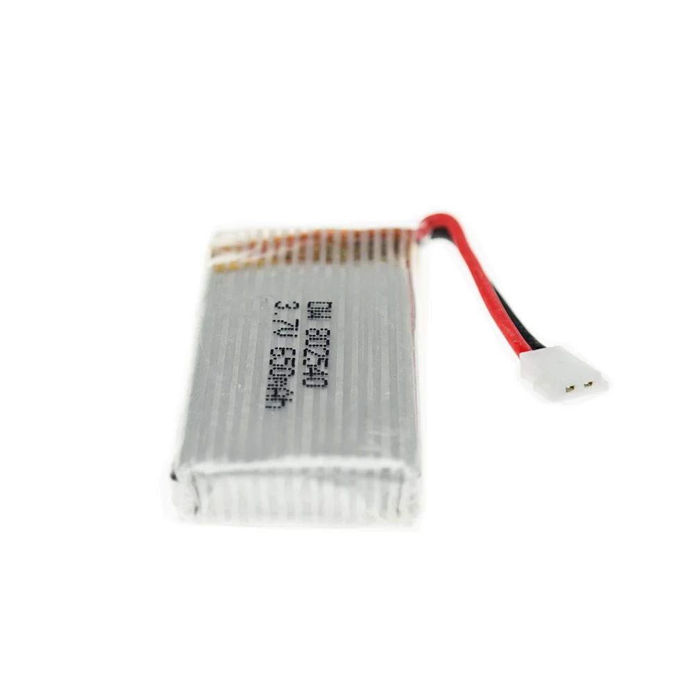 Аккумулятор li-po 3.7V 650mAh, 10 штук, для QX90 QX95 QX80 QX100 EX100 EX105 EX110 X73 Syma X5C-1 X5C X5 X5SC X5SW X6SW JRC H9D H5C и других моделей.