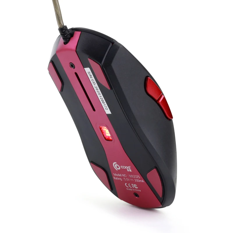 Профессиональная игровая мышь MX202S для киберспорта полноцветная RGB 5000 DPI