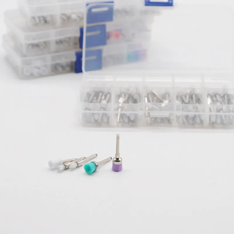 

1/Box Dental Polishing Brushes Prophy Rubber Cup Brush Mix Mixed Model Kits Colorful For Dentistry Lab Supplies Tools